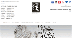 Desktop Screenshot of evanjames.com